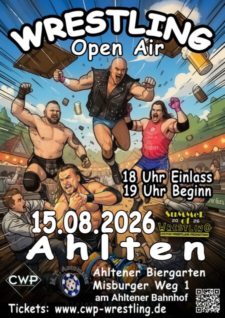 E-Ticket Summer Of Wrestling Open Air in Ahlten!