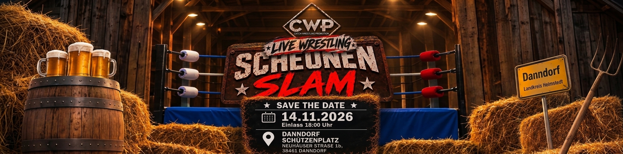 CWP Wrestling Hannover Live Wrestling School Breakthrough