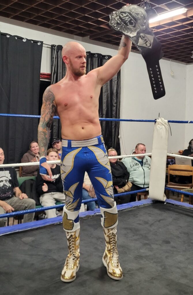 Martin Guerrero Wrestling Intercontinental Champion Hannover CWP